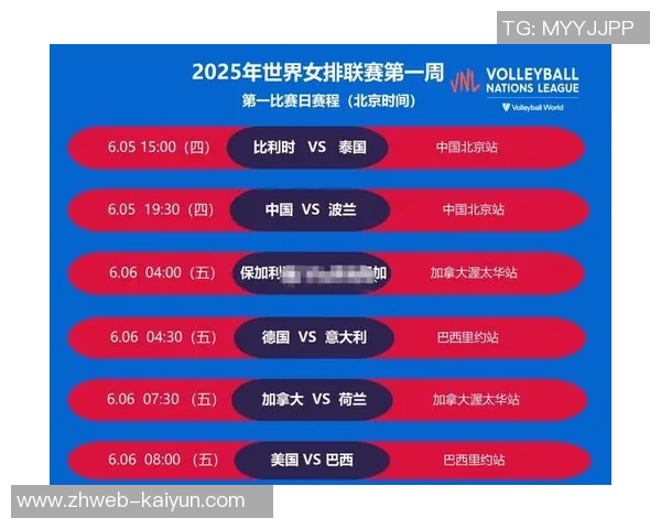 女排中国对阵意大利比赛时间及赛程安排详解